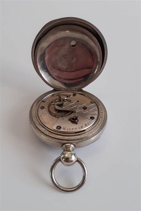 swiss fake model 1857 pocket watch|Antique, Serviced, Collectable Swiss Fake Waltham Model 1857 .